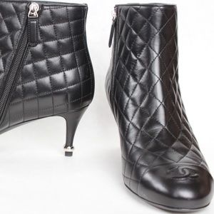 Chanel Short Boots Lambskin